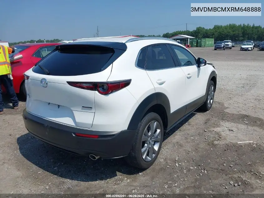 2024 Mazda Cx-30 2.5 S Preferred Package VIN: 3MVDMBCMXRM648888 Lot: 42592251