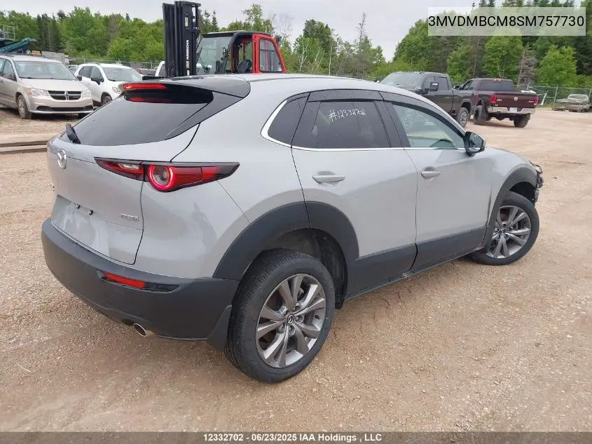 2025 Mazda Cx-30 Gs VIN: 3MVDMBCM8SM757730 Lot: 12332702