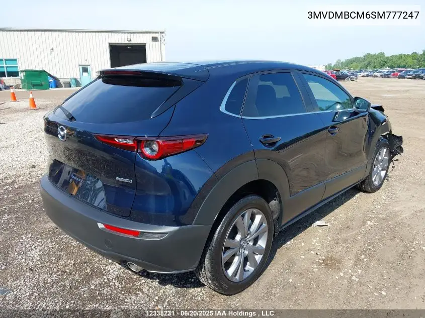 2025 Mazda Cx-30 Preferred VIN: 3MVDMBCM6SM777247 Lot: 12338231