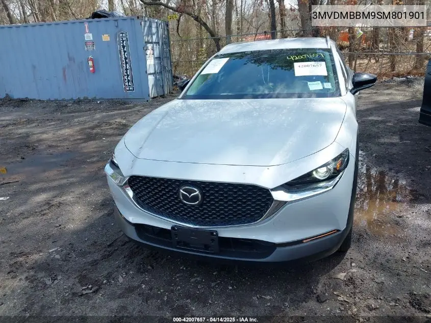 2025 Mazda Cx-30 2.5 S Select Sport VIN: 3MVDMBBM9SM801901 Lot: 42007657