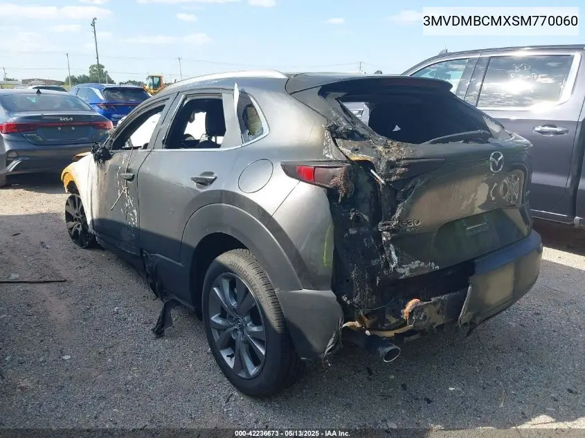 2025 Mazda Cx-30 2.5 S Preferred Package VIN: 3MVDMBCMXSM770060 Lot: 42236673