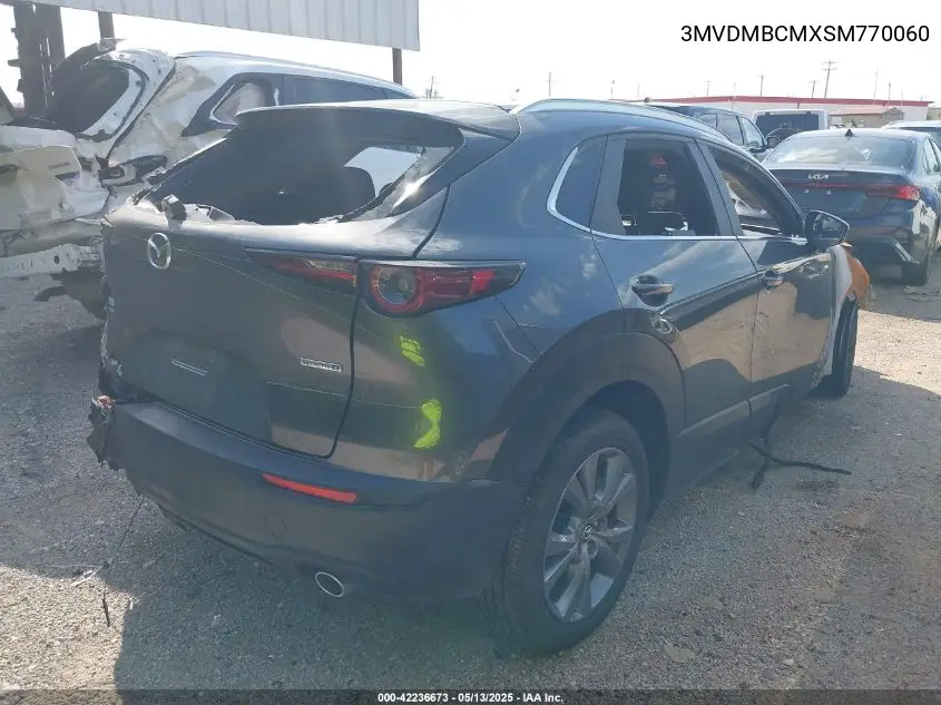2025 Mazda Cx-30 2.5 S Preferred Package VIN: 3MVDMBCMXSM770060 Lot: 42236673