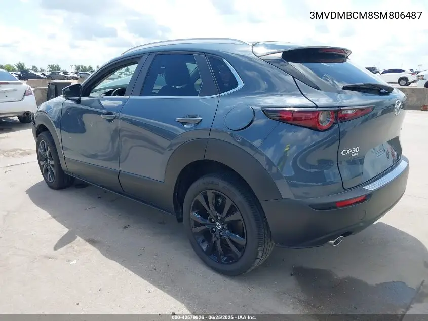 2025 Mazda Cx-30 2.5 S Carbon Edition VIN: 3MVDMBCM8SM806487 Lot: 42579926