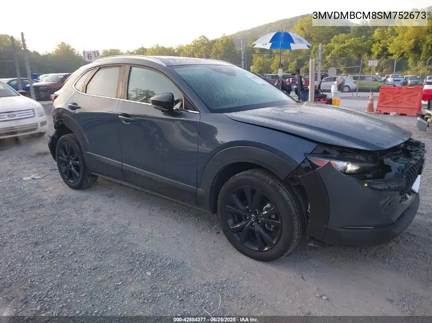 2025 Mazda Cx-30 2.5 S Carbon Edition VIN: 3MVDMBCM8SM752673 Lot: 42584377