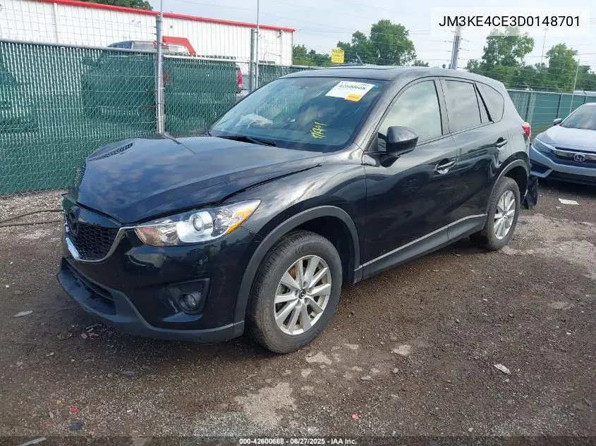 2013 Mazda Cx-5 Touring VIN: JM3KE4CE3D0148701 Lot: 42600668