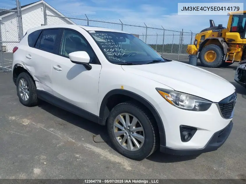2014 Mazda Cx-5 Touring VIN: JM3KE4CY5E0414179 Lot: 12304778