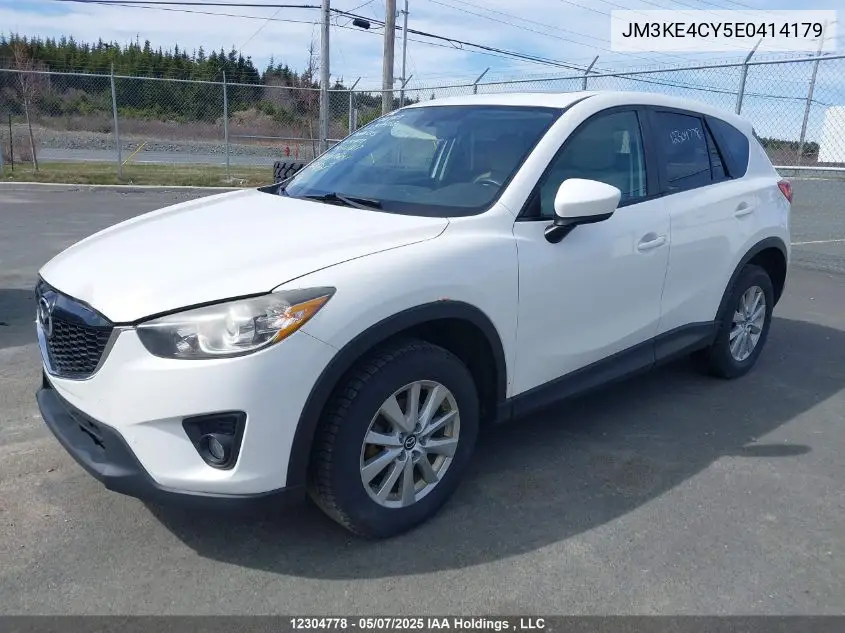 2014 Mazda Cx-5 Touring VIN: JM3KE4CY5E0414179 Lot: 12304778