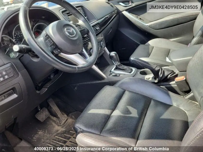 2014 Mazda Cx-5 VIN: JM3KE4DY9E0428505 Lot: 40009373