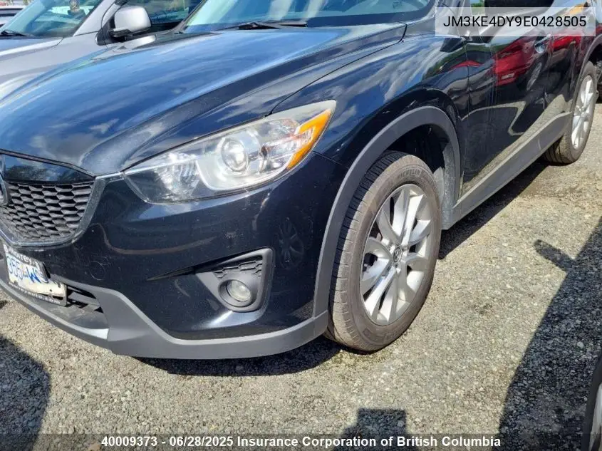 2014 Mazda Cx-5 VIN: JM3KE4DY9E0428505 Lot: 40009373