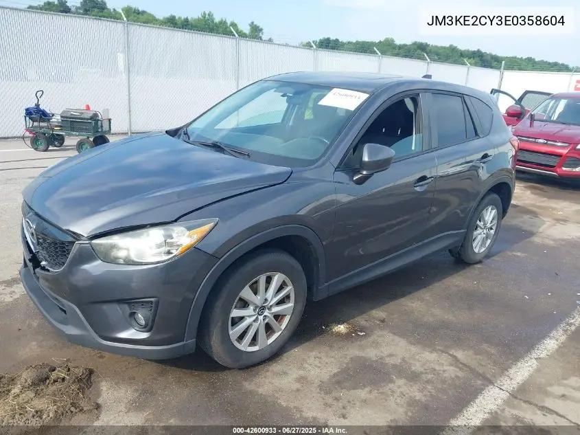 2014 Mazda Cx-5 Touring VIN: JM3KE2CY3E0358604 Lot: 42600933