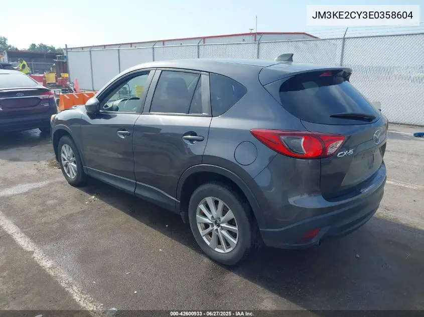2014 Mazda Cx-5 Touring VIN: JM3KE2CY3E0358604 Lot: 42600933