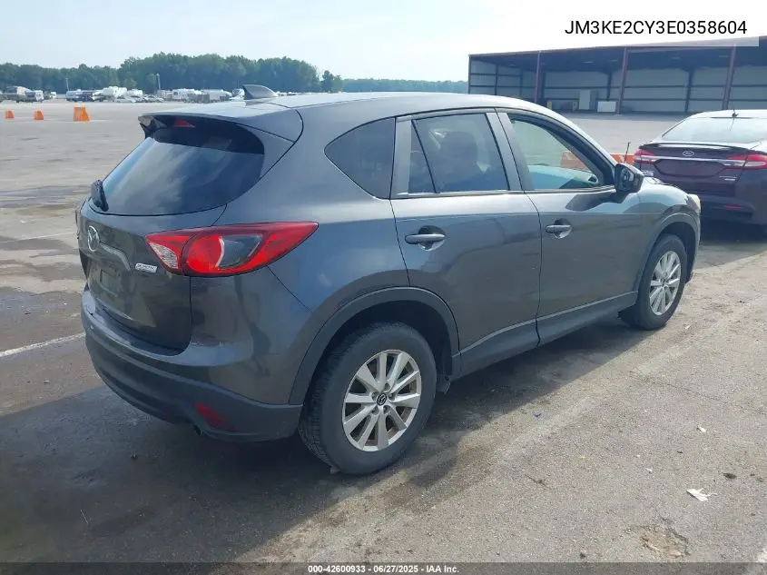 2014 Mazda Cx-5 Touring VIN: JM3KE2CY3E0358604 Lot: 42600933