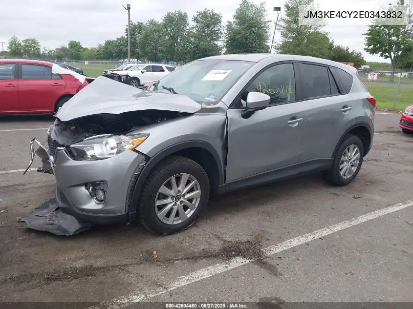 2014 Mazda Cx-5 Touring VIN: JM3KE4CY2E0343832 Lot: 42604480