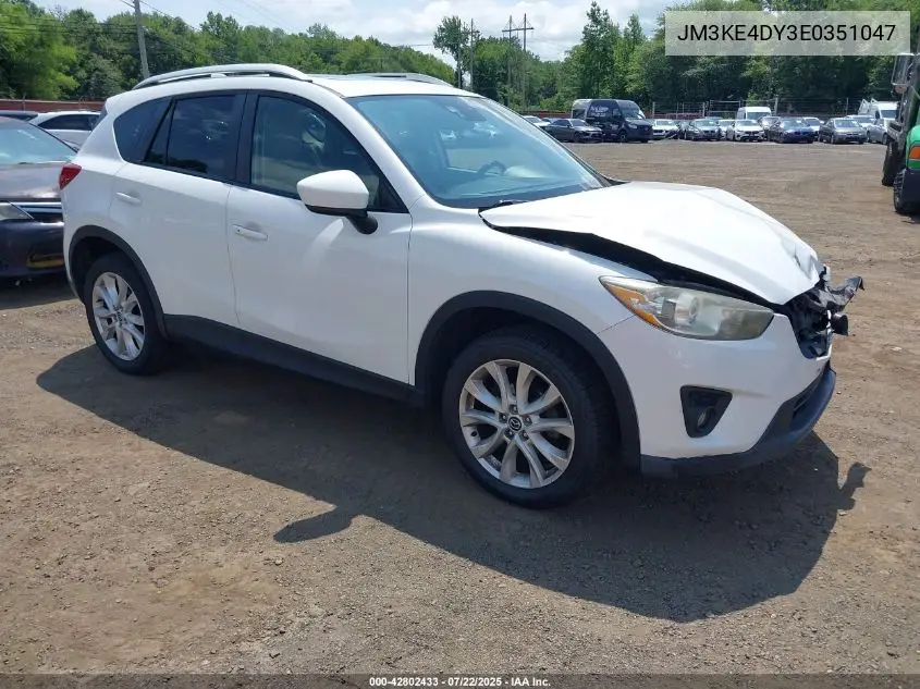 2014 Mazda Cx-5 Grand Touring VIN: JM3KE4DY3E0351047 Lot: 42802433