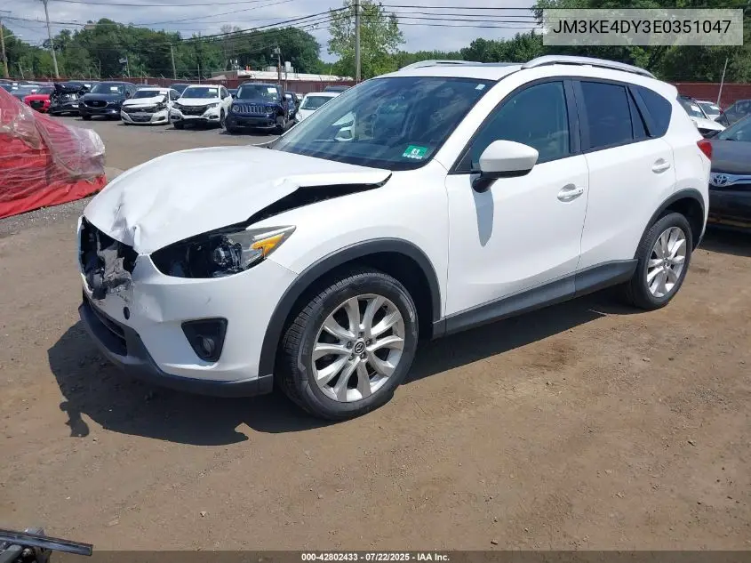 2014 Mazda Cx-5 Grand Touring VIN: JM3KE4DY3E0351047 Lot: 42802433