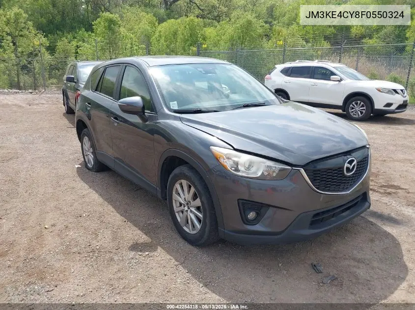 2015 Mazda Cx-5 Touring VIN: JM3KE4CY8F0550324 Lot: 42254318
