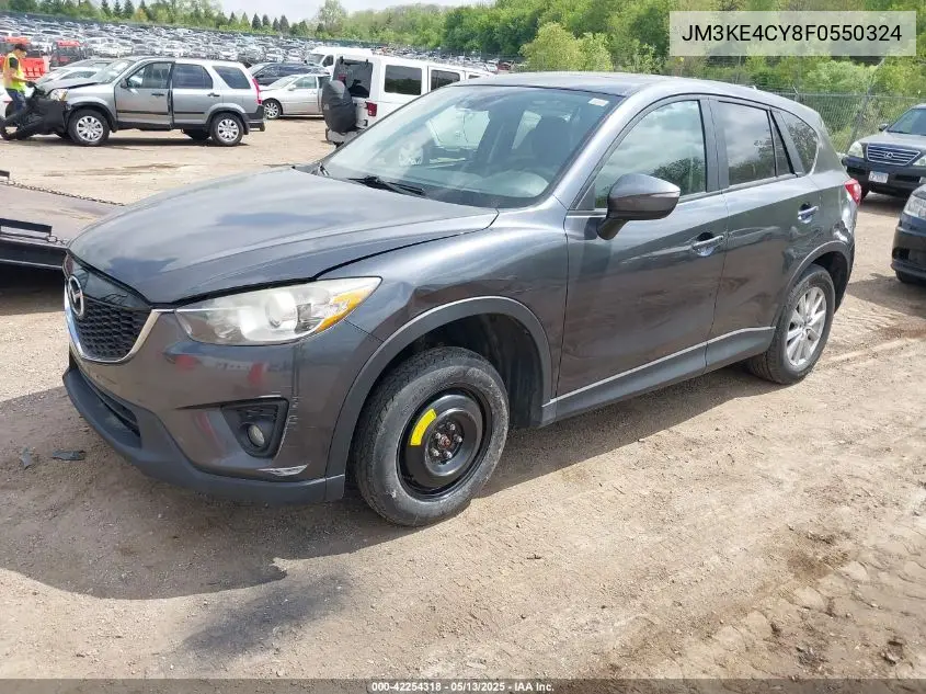 2015 Mazda Cx-5 Touring VIN: JM3KE4CY8F0550324 Lot: 42254318