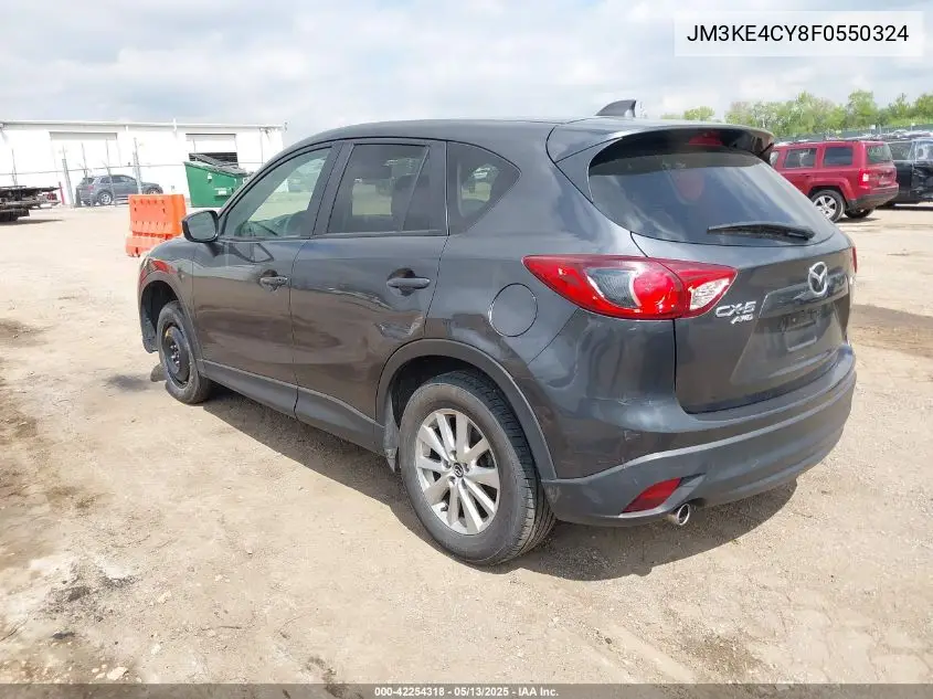 2015 Mazda Cx-5 Touring VIN: JM3KE4CY8F0550324 Lot: 42254318