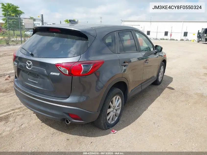 2015 Mazda Cx-5 Touring VIN: JM3KE4CY8F0550324 Lot: 42254318