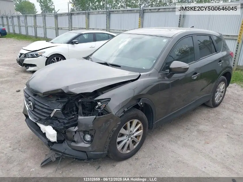 2016 Mazda Cx-5 VIN: JM3KE2CY5G0646045 Lot: 12332859