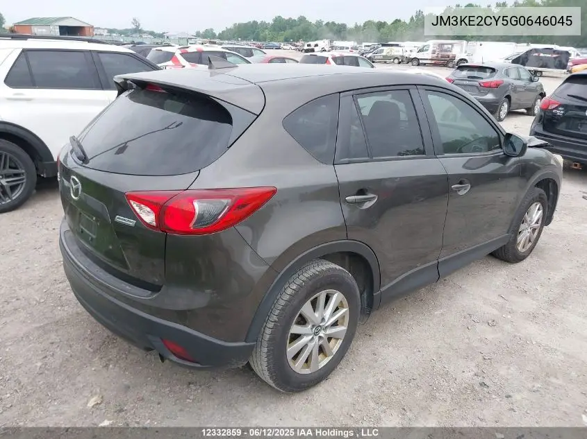 2016 Mazda Cx-5 VIN: JM3KE2CY5G0646045 Lot: 12332859
