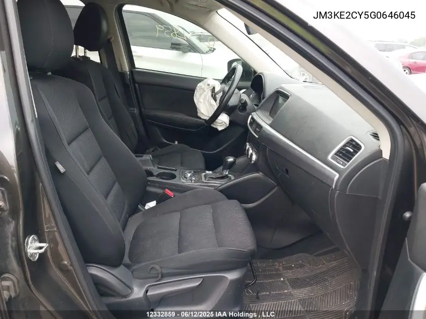 2016 Mazda Cx-5 VIN: JM3KE2CY5G0646045 Lot: 12332859