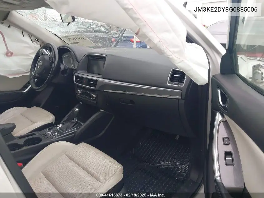 2016 Mazda Cx-5 Grand Touring VIN: JM3KE2DY8G0885006 Lot: 41615873