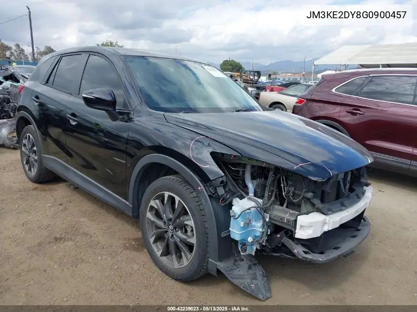 2016 Mazda Cx-5 Grand Touring VIN: JM3KE2DY8G0900457 Lot: 42239023