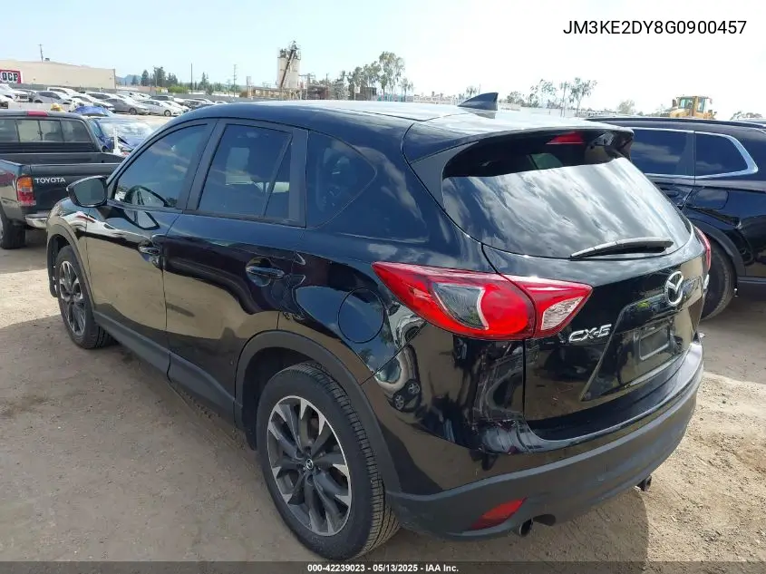 2016 Mazda Cx-5 Grand Touring VIN: JM3KE2DY8G0900457 Lot: 42239023