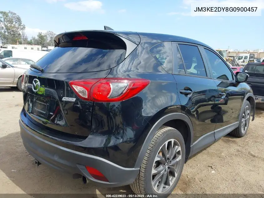 2016 Mazda Cx-5 Grand Touring VIN: JM3KE2DY8G0900457 Lot: 42239023