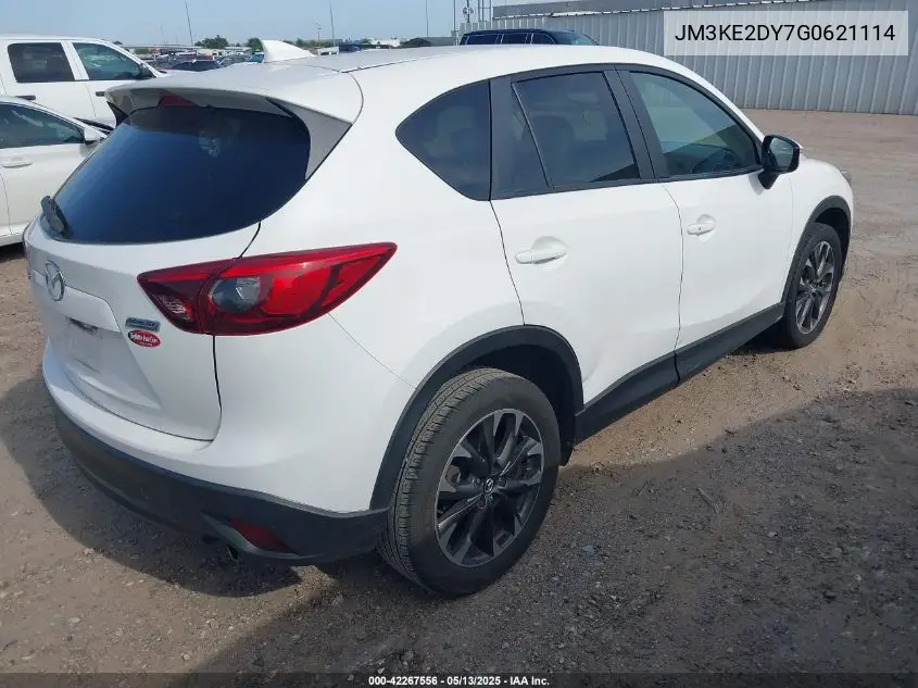 2016 Mazda Cx-5 Grand Touring VIN: JM3KE2DY7G0621114 Lot: 42267556