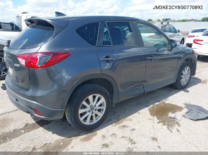 2016 Mazda Cx-5 Touring VIN: JM3KE2CY8G0770892 Lot: 42610298