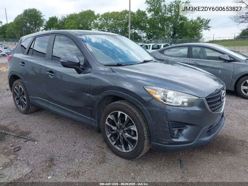 2016 Mazda Cx-5 Grand Touring VIN: JM3KE2DY6G0653827 Lot: 42612226