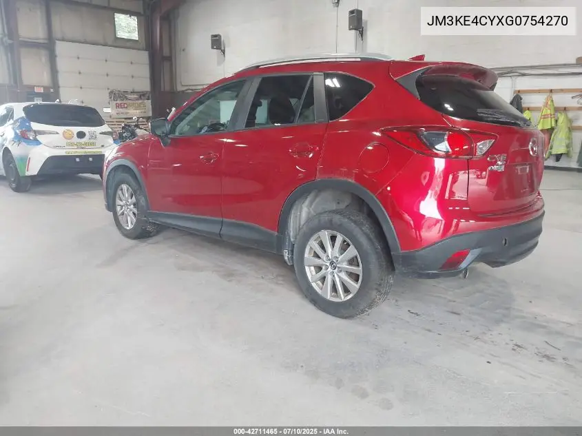 2016 Mazda Cx-5 Touring VIN: JM3KE4CYXG0754270 Lot: 42711465
