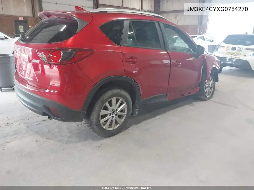 2016 Mazda Cx-5 Touring VIN: JM3KE4CYXG0754270 Lot: 42711465