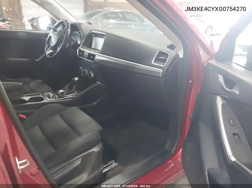 2016 Mazda Cx-5 Touring VIN: JM3KE4CYXG0754270 Lot: 42711465