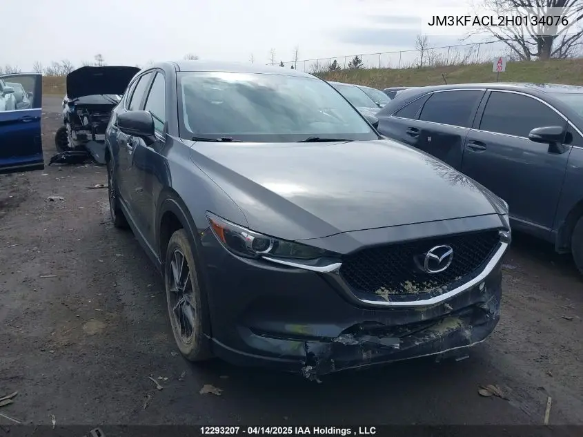2017 Mazda Cx-5 Touring VIN: JM3KFACL2H0134076 Lot: 12293207