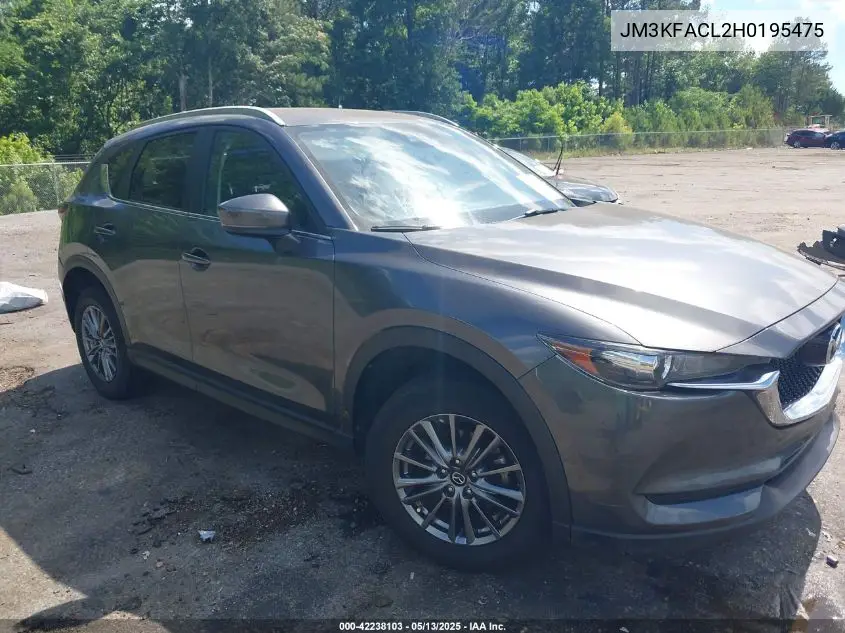 2017 Mazda Cx-5 Touring VIN: JM3KFACL2H0195475 Lot: 42238103