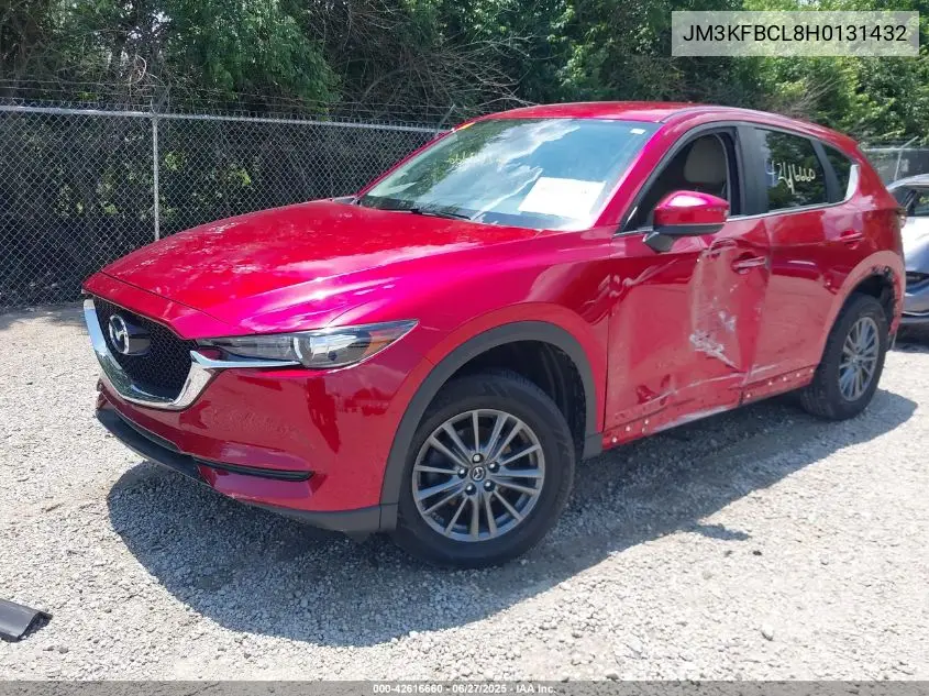 2017 Mazda Cx-5 Touring VIN: JM3KFBCL8H0131432 Lot: 42616660