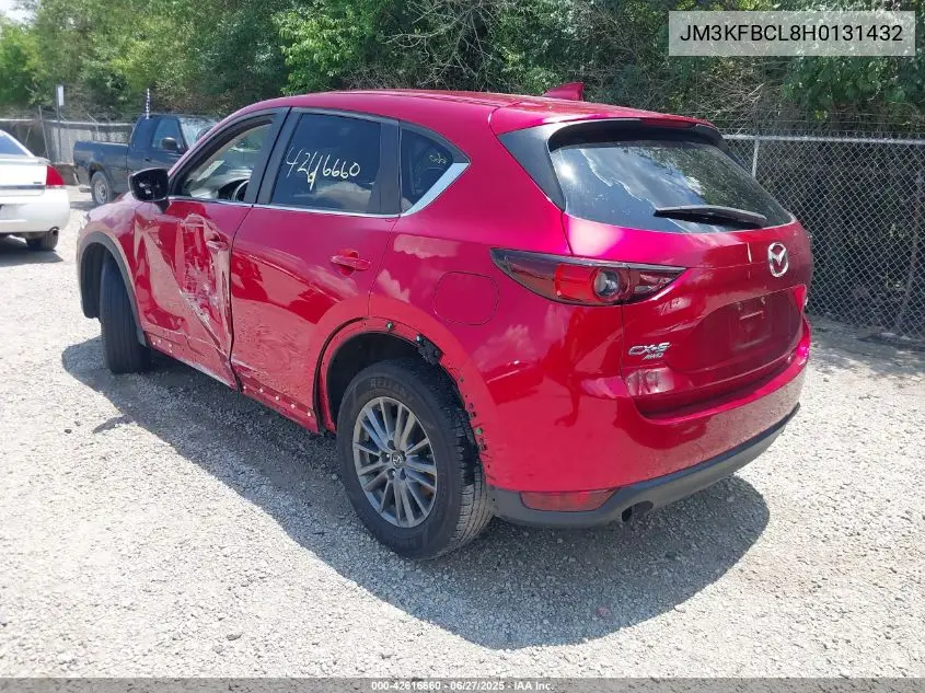 2017 Mazda Cx-5 Touring VIN: JM3KFBCL8H0131432 Lot: 42616660