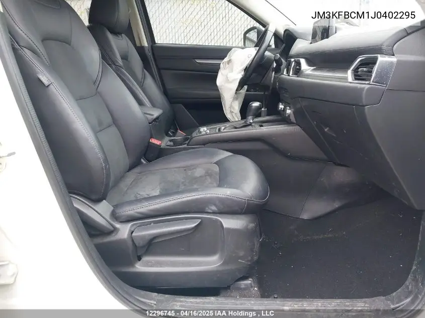 2018 Mazda Cx-5 Gs VIN: JM3KFBCM1J0402295 Lot: 12296745