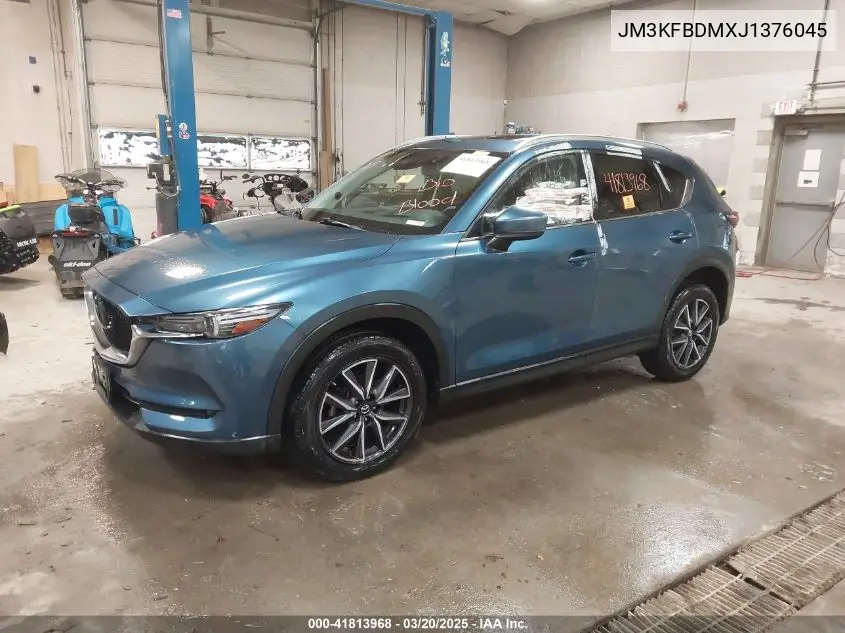 2018 Mazda Cx-5 Grand Touring VIN: JM3KFBDMXJ1376045 Lot: 41813968