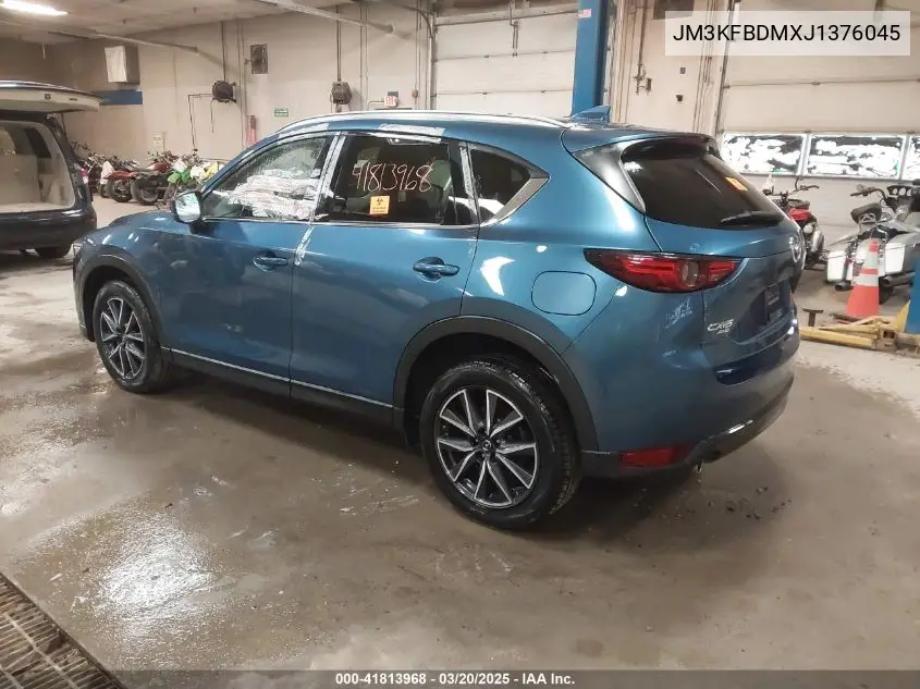 2018 Mazda Cx-5 Grand Touring VIN: JM3KFBDMXJ1376045 Lot: 41813968