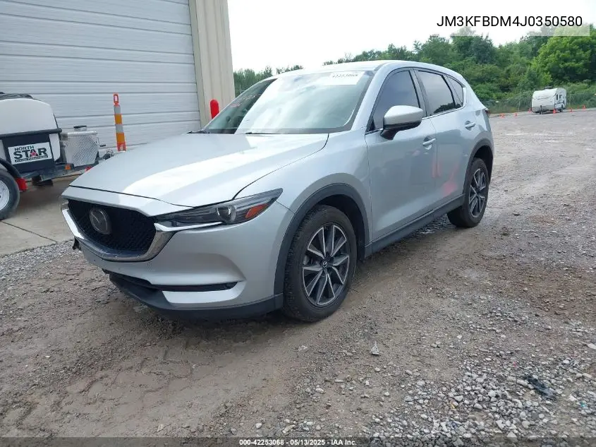 2018 Mazda Cx-5 Grand Touring VIN: JM3KFBDM4J0350580 Lot: 42253068