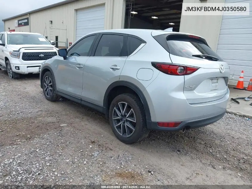 2018 Mazda Cx-5 Grand Touring VIN: JM3KFBDM4J0350580 Lot: 42253068