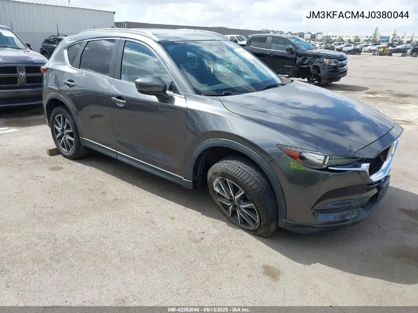 2018 Mazda Cx-5 Touring VIN: JM3KFACM4J0380044 Lot: 42262046