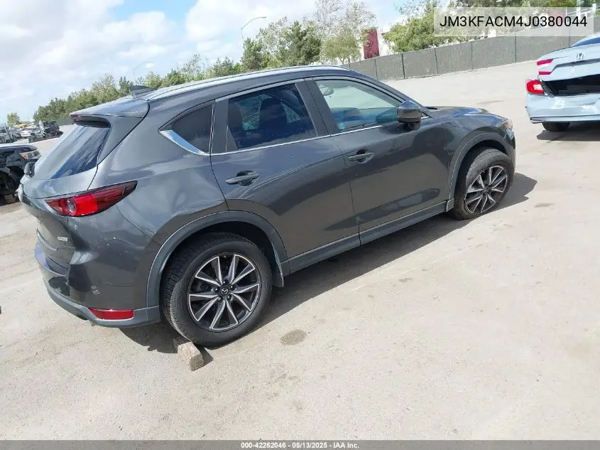 2018 Mazda Cx-5 Touring VIN: JM3KFACM4J0380044 Lot: 42262046