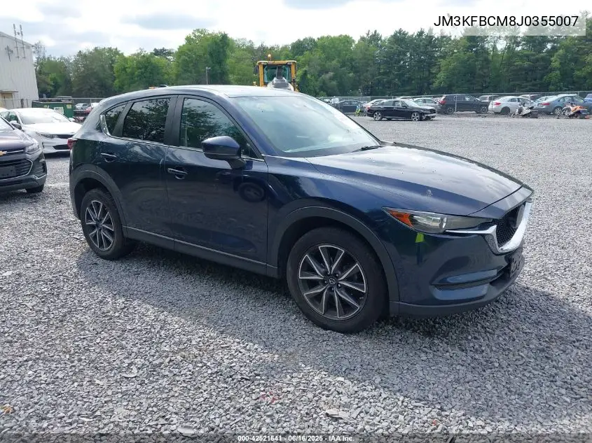 2018 Mazda Cx-5 Touring VIN: JM3KFBCM8J0355007 Lot: 42521641