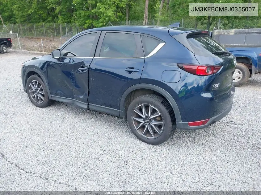 2018 Mazda Cx-5 Touring VIN: JM3KFBCM8J0355007 Lot: 42521641