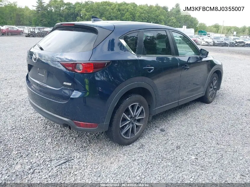2018 Mazda Cx-5 Touring VIN: JM3KFBCM8J0355007 Lot: 42521641